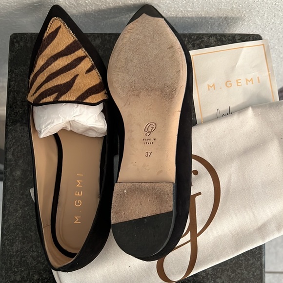 M.Gemi Suede Flats - Picture 6 of 9